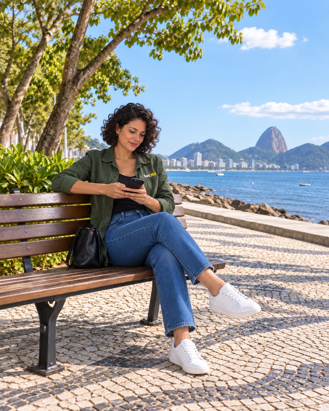 Cena ilustrativa com pessoa adulta fictícia no Brasil
